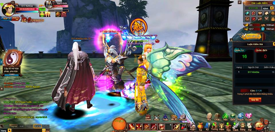 game vân trung ca
